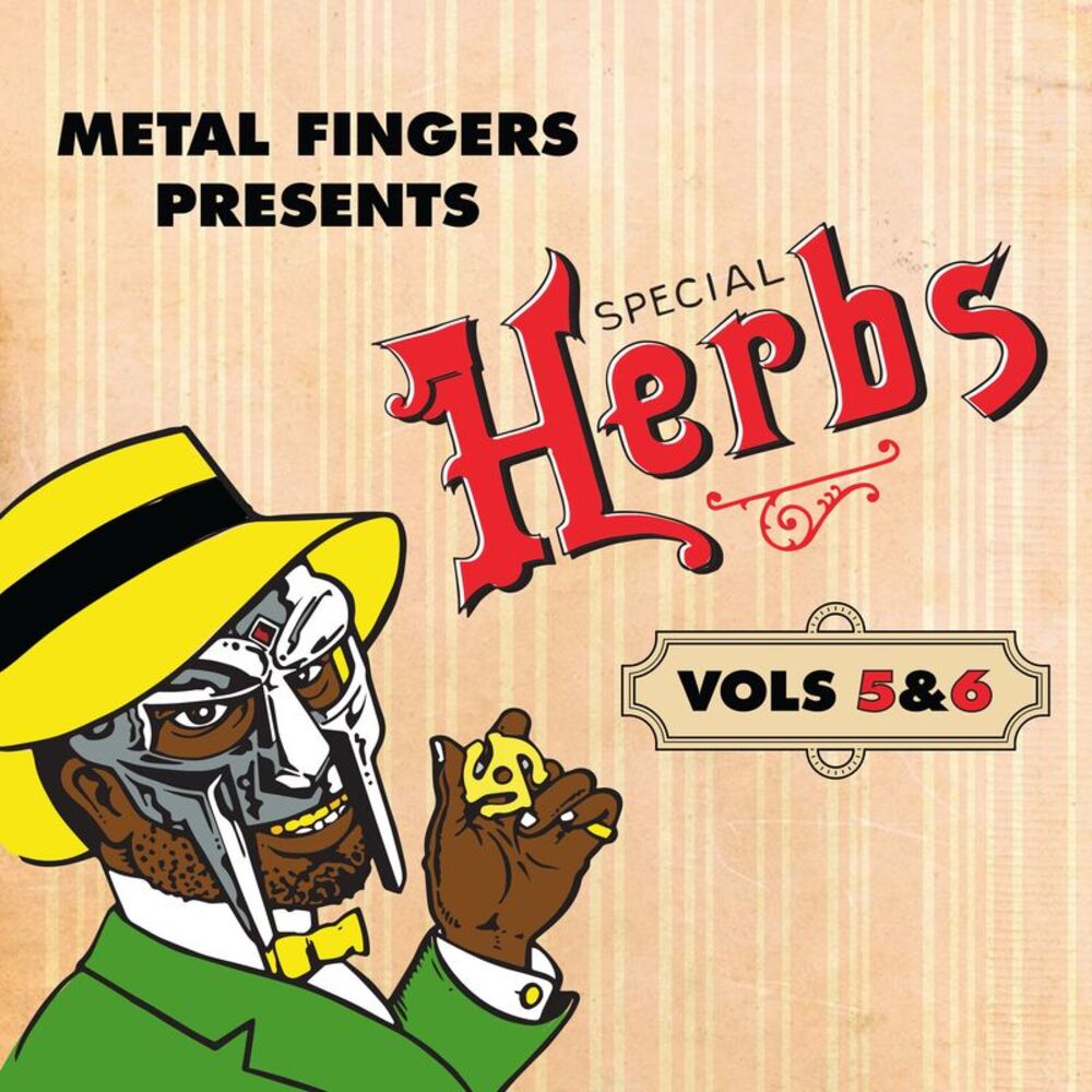 MF Doom - Metal Fingers Presents: Special Herbs Vol. 5 & 6 - Red  LP LP